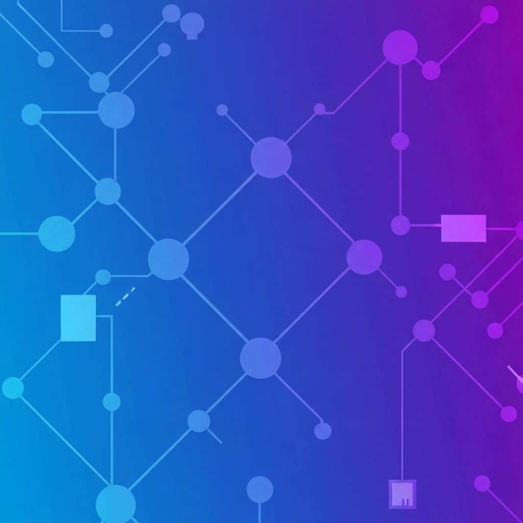 AI-Powered Business Transformation AI-powered business transformation — abstract network visualization representing intelligent automation